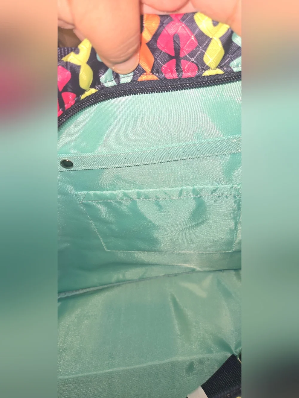 thirty-one Multicolor Geometric Tote with Black Straps - Picture 12 of 12